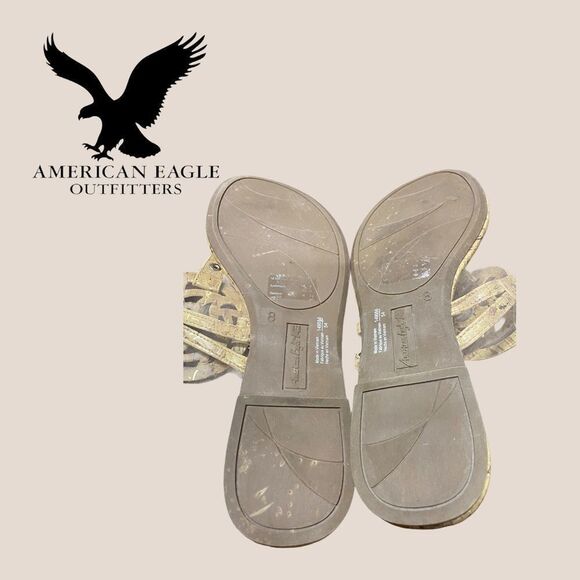 American Eagle Tory Look-Alike Thong Sandals 8 - Picture 4 of 4